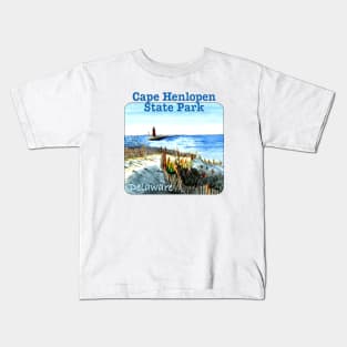 Cape Henlopen State Park, Delaware Kids T-Shirt